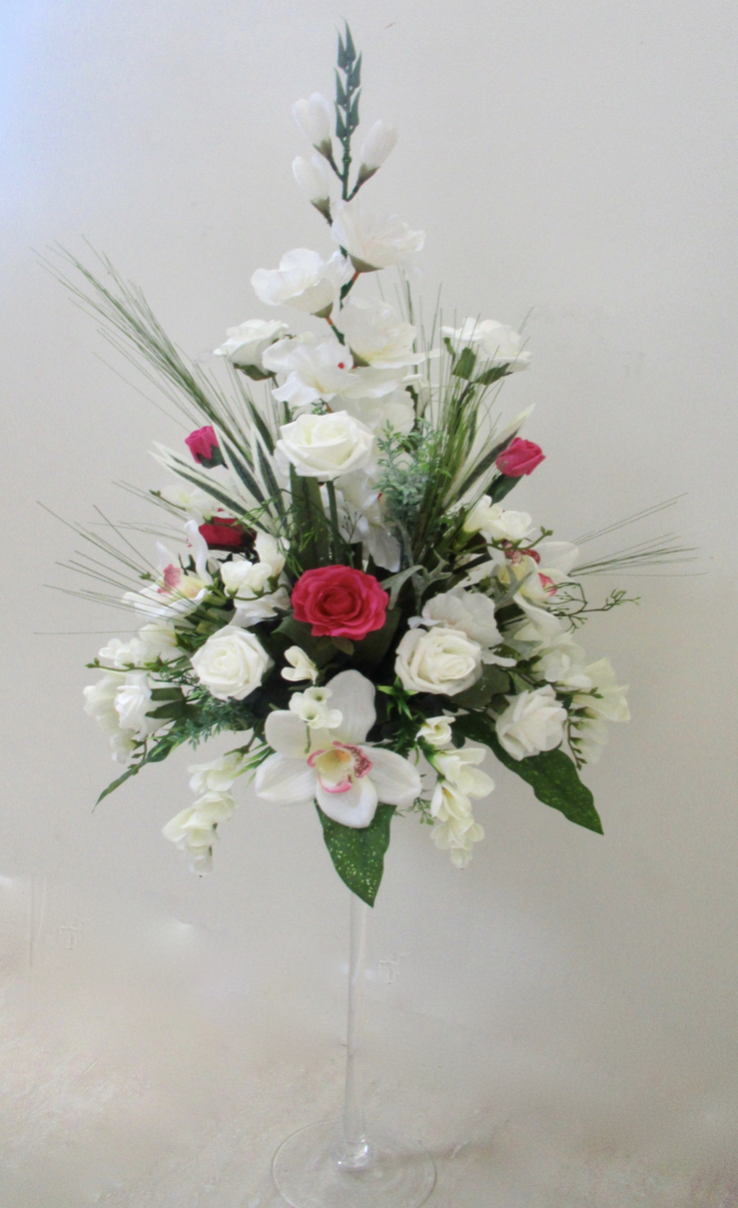Beautiful High Table Wedding Centrepiece